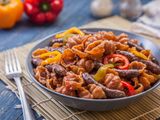 Oriental Sausage Pasta