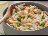 Vegetables With Sauce Pasta