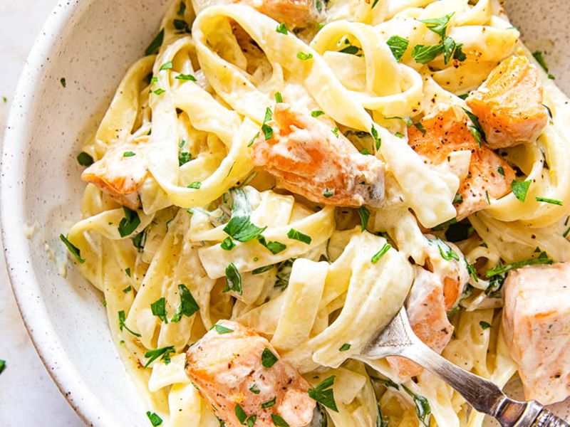 Salmon Pasta