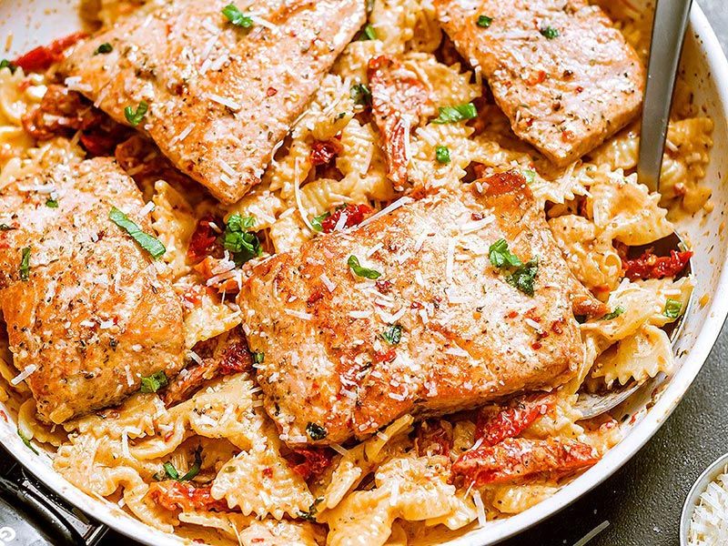 Pasta With Salmon