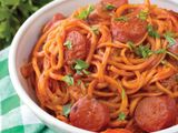 Oriental Sausage Pasta