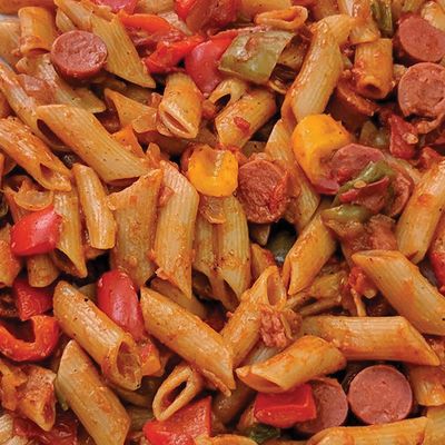 ( Red or White) Hot Dog Pasta