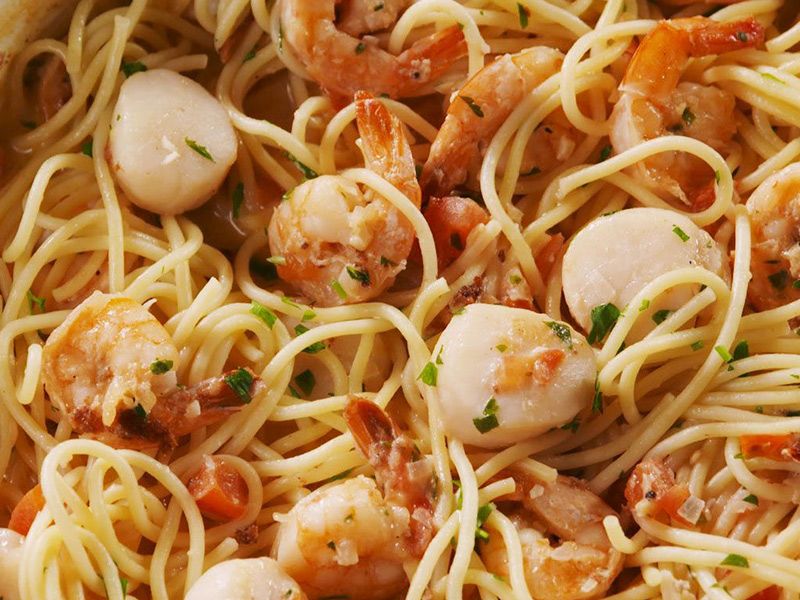 Pasta With Seafood