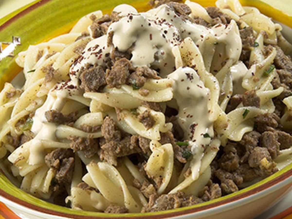 Meat Shawerma Pasta