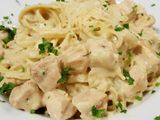 White Sauce Shish Pasta