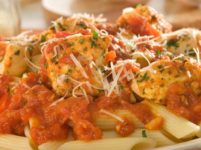 Brown Sauce Chicago Pasta