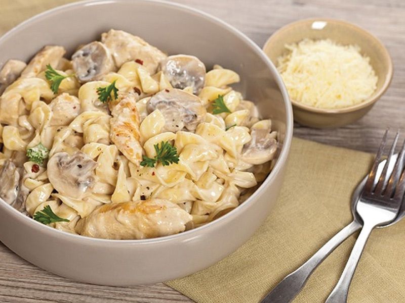 Pasta With White Sauce