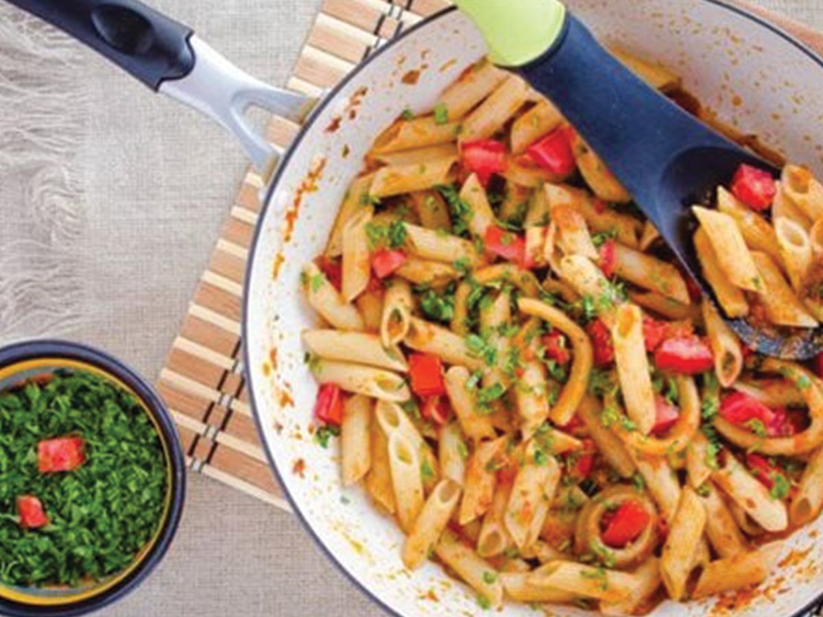 Calamari pasta