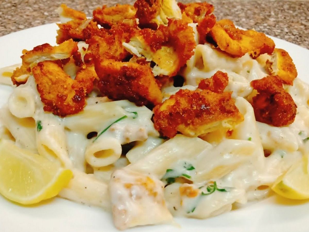Crispy White Pasta