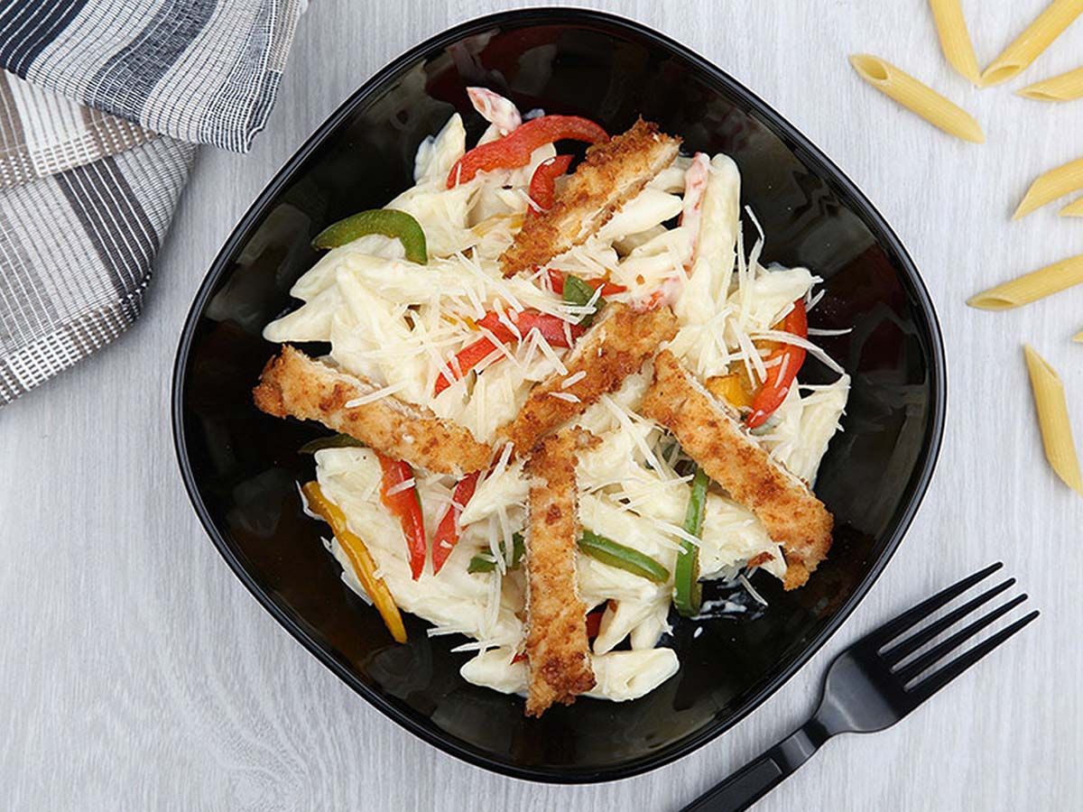 Crispy Chicken Pasta