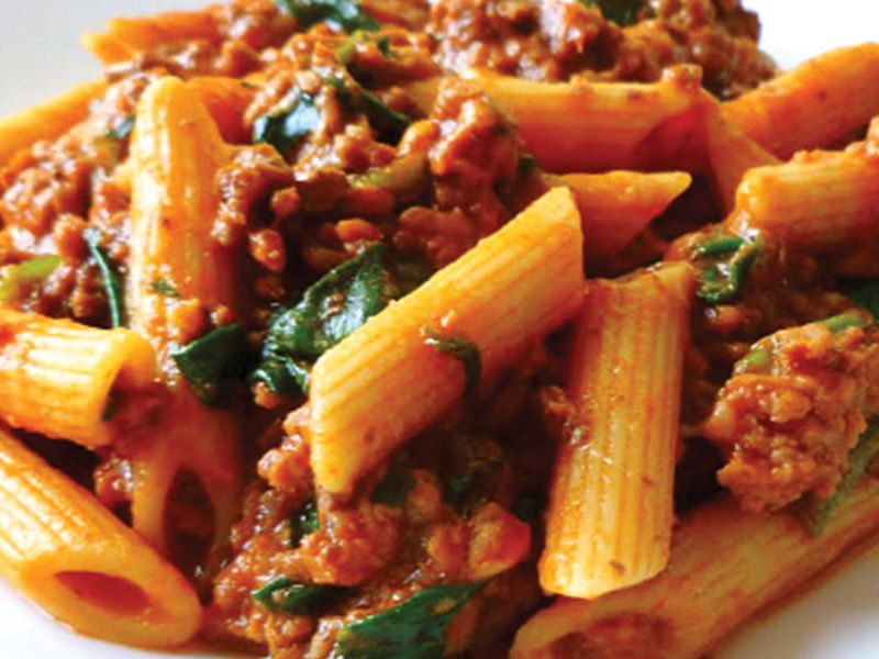 Minced Meat Pasta
