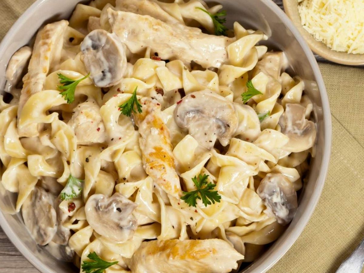 Mushroom Pasta