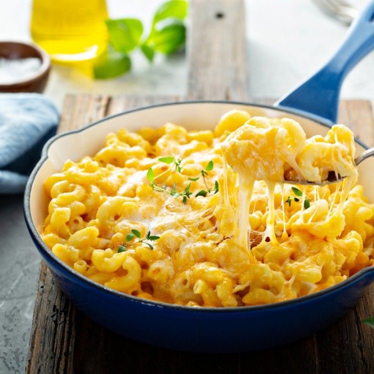 Mix cheese pasta