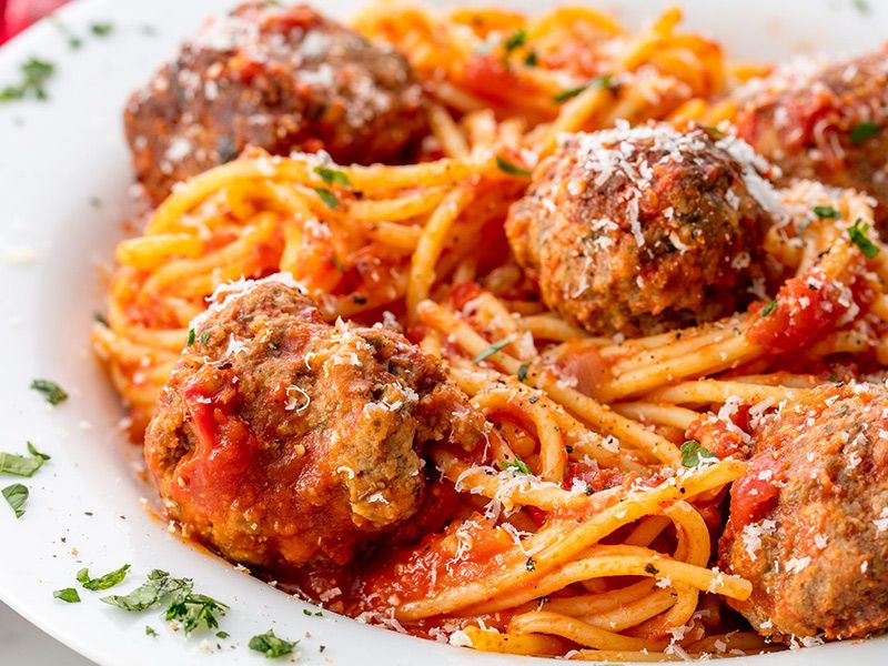 Pasta With Meatballs