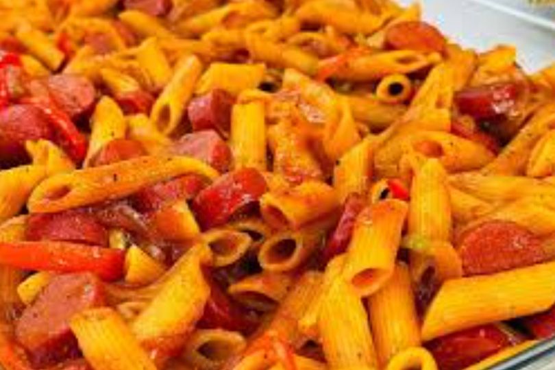 Pasta Hot dog