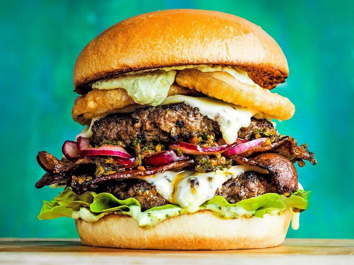 Bazeez burger sandwich