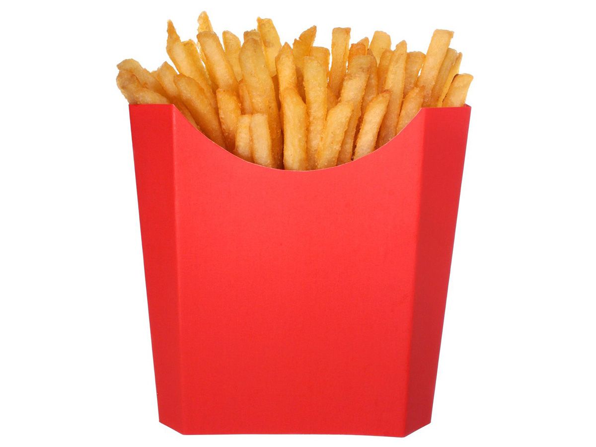 Plain potato packet