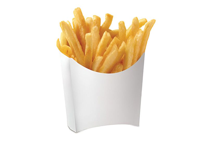 Packet of potato
