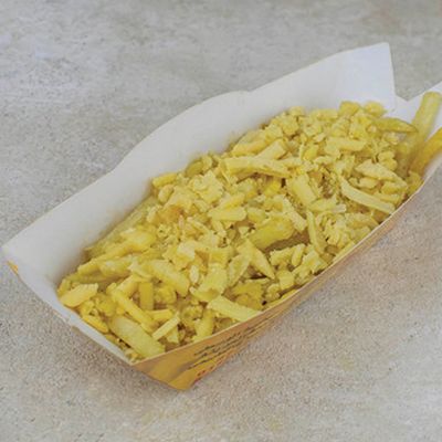 A Packet of Potatoes with Sauce