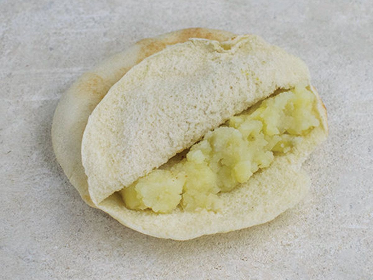 Mashed Potato With Boiled egg Sandwich