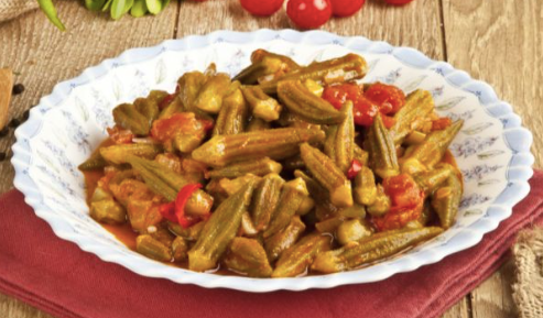 Okra With Meat Casserole