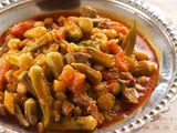 Okra with Meat Casserole