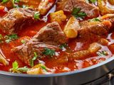 Okra With Meat Casserole