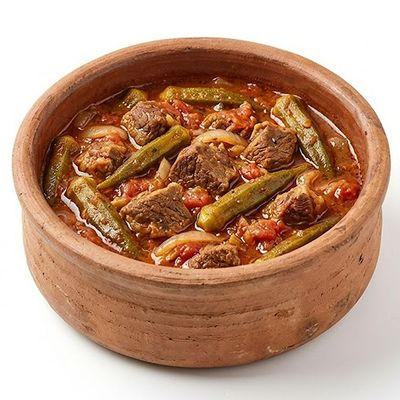 Okra with Baladi Meat large