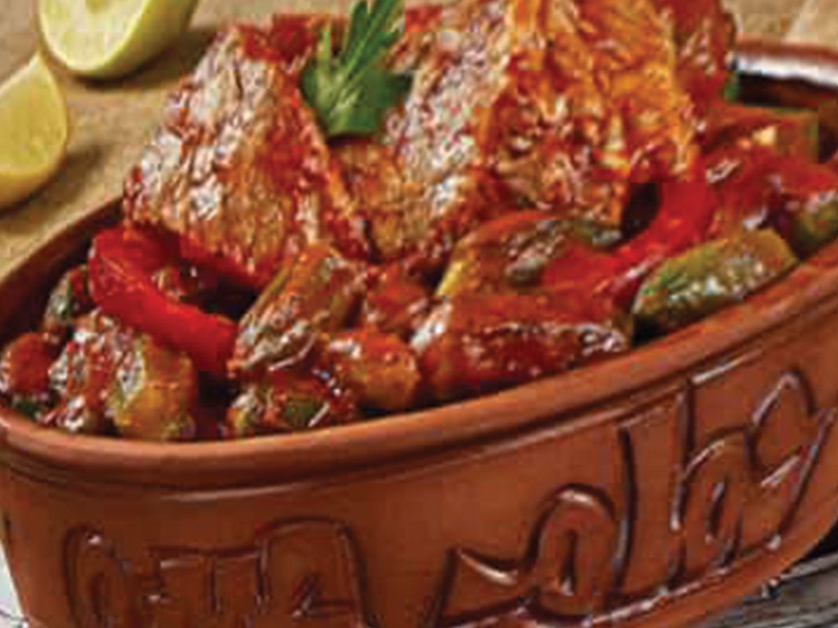 Okra With Meat Casserole
