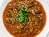 Okra With Tomatoes Sauce