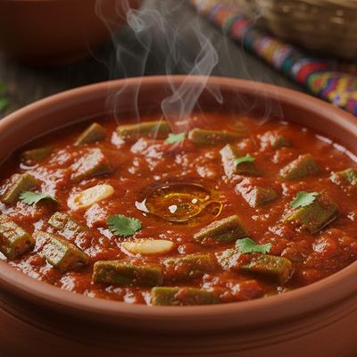 Okra small plate