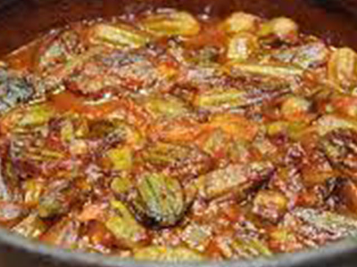 Plain Okra Casserole