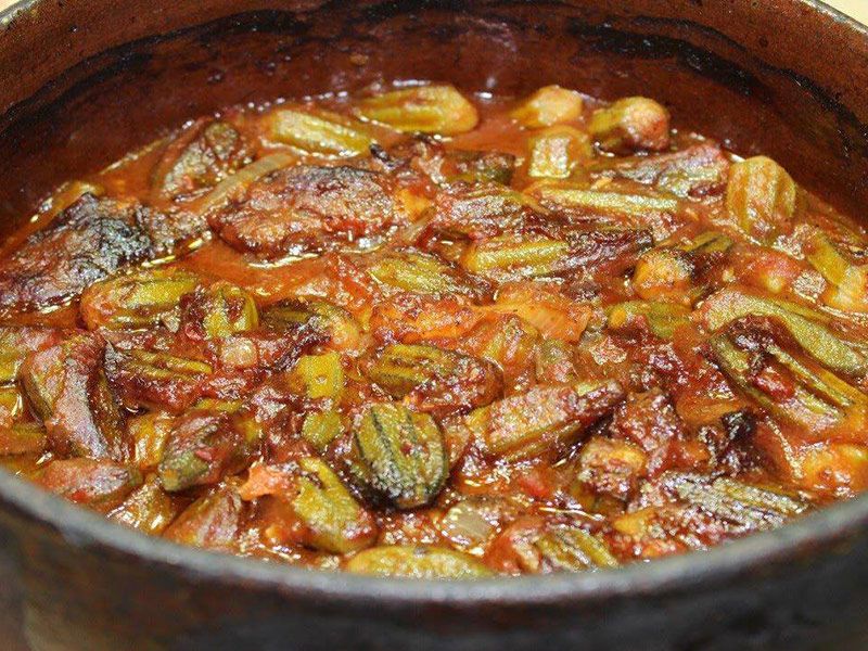 Plain Okra Casserole
