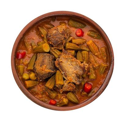Tajine Okra with Meat