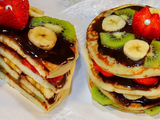 Fruits Waffle