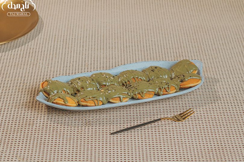 Pistachio pancake