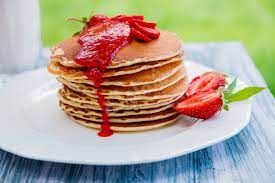 Strawberry Jam Pancake