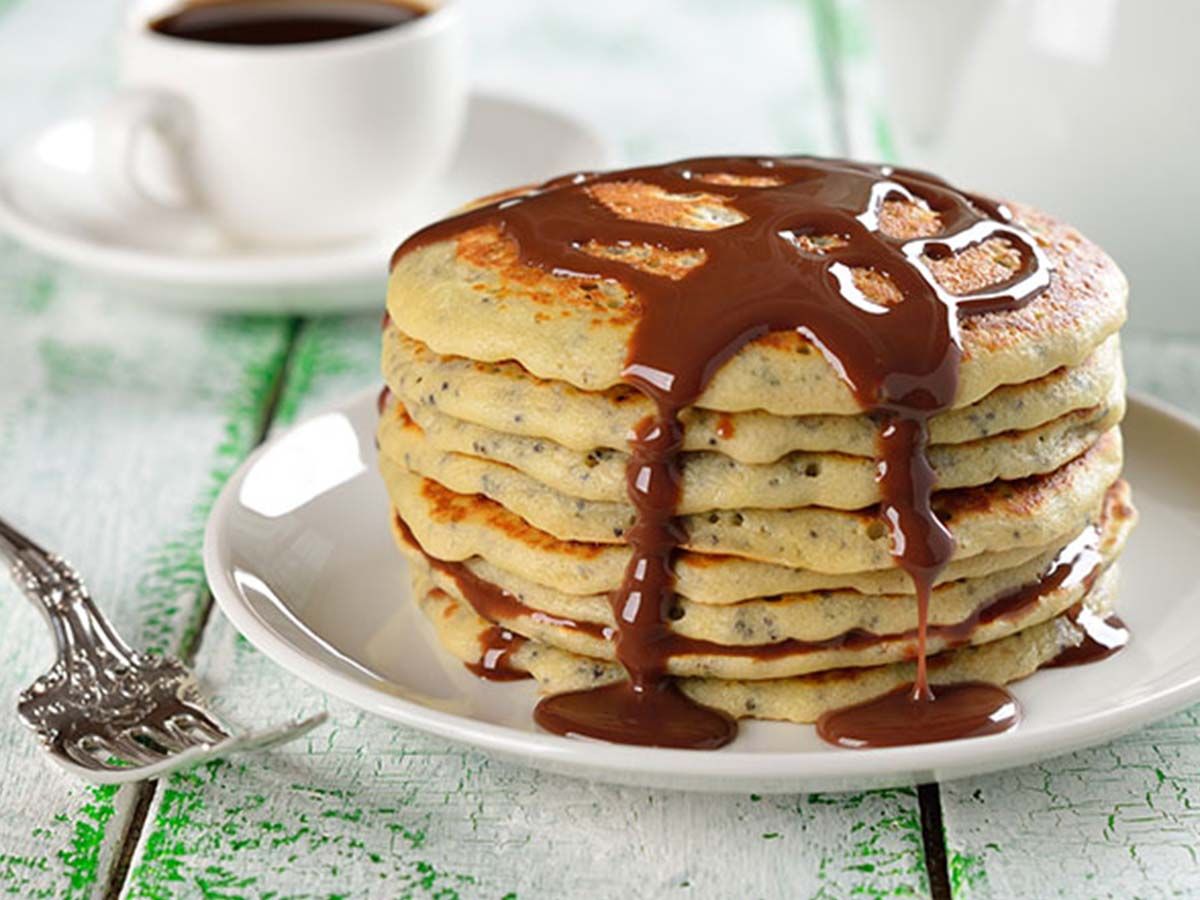 Nutella Pancake with Pure Hazelnut