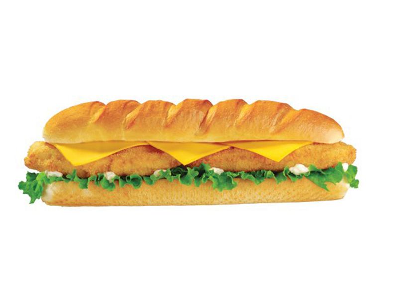 Chicken Pane With Cheese Sandwich