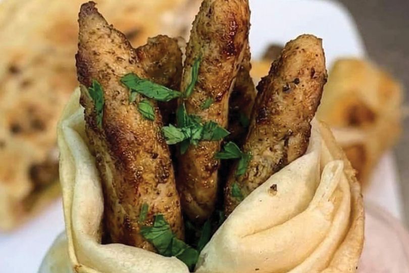 Fresh Chicken Pane Sandwich Syrian