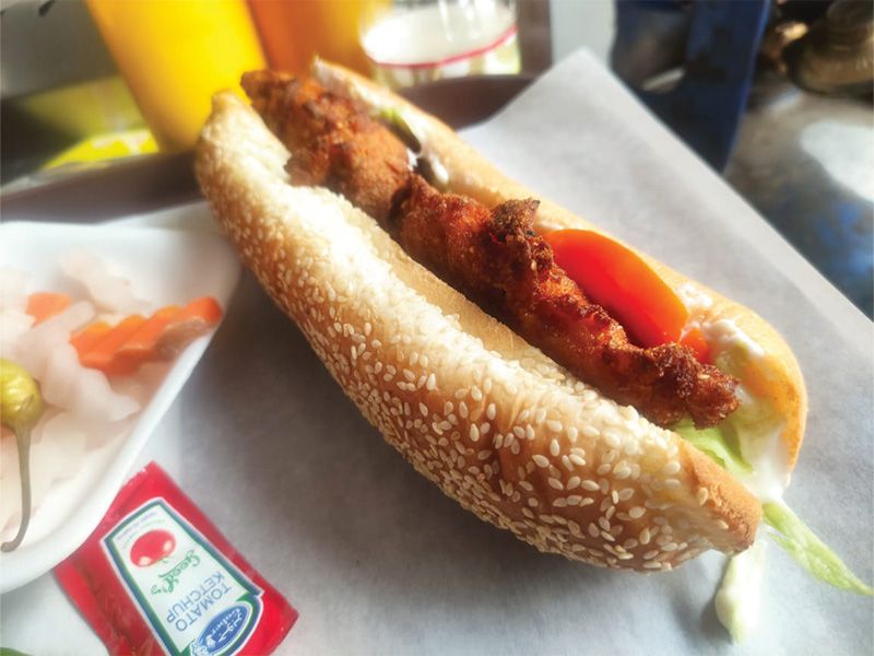 Chicken Pane French Sandwich