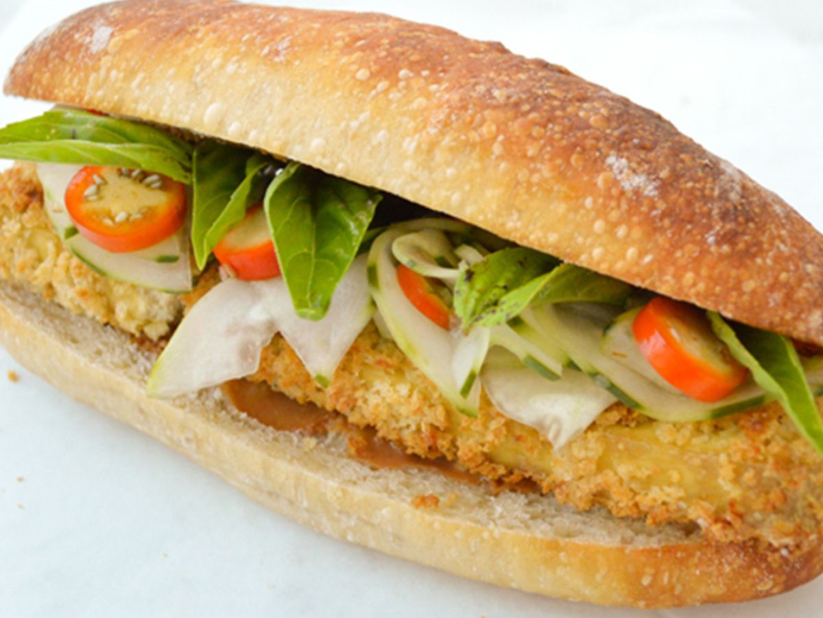 Chicken pane sandwich