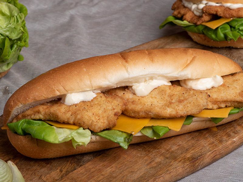 Atyab Chicken Pane Sandwich