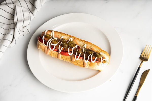 Chili Chicken Pane Sandwich