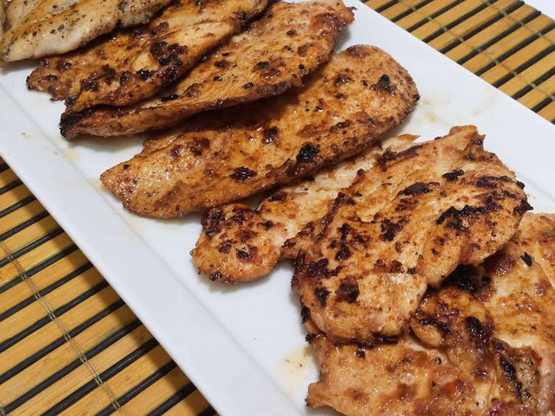 charcoal grilled Kilo pane