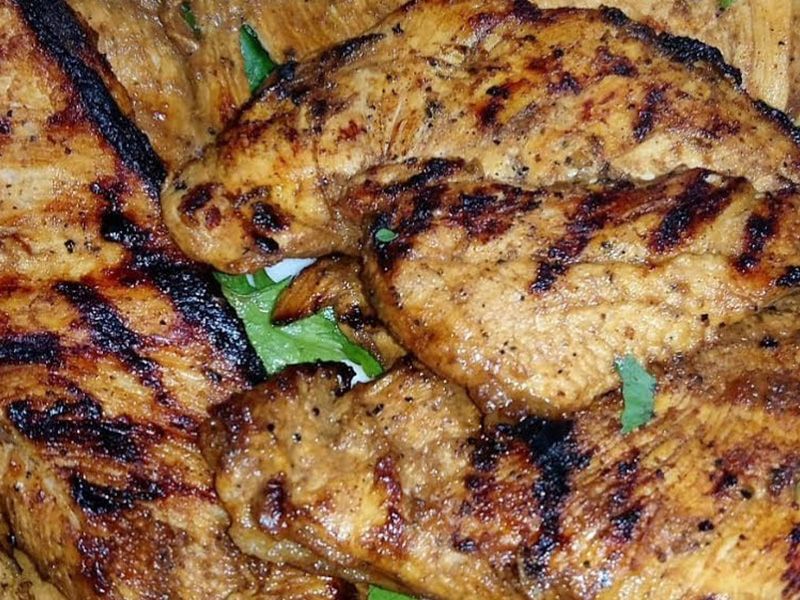 Charcoal grilled pane Kilo