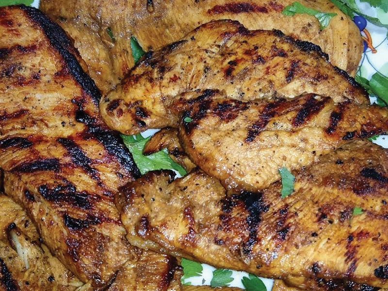 Charcoal grilled pane Half Kilo