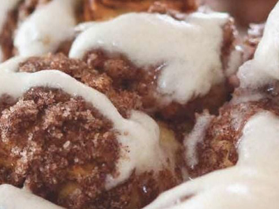 Cinnamon Pecan Bites with Cinnamon and Sugar