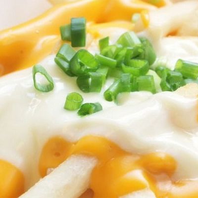 potatoes with ranch sauce packet