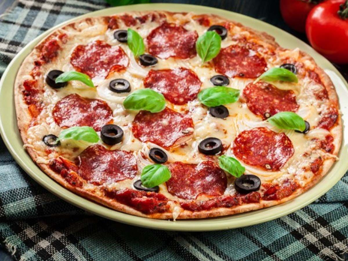 Pepperoni pizza